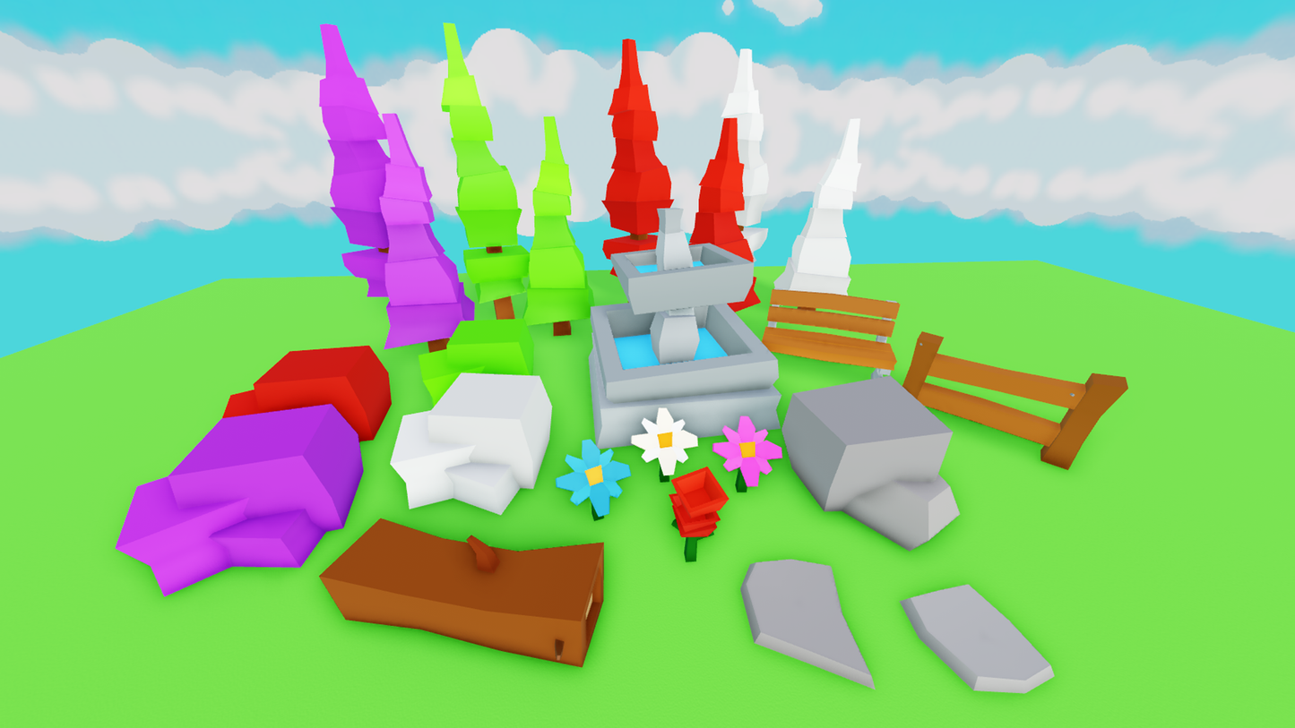 Cubic Low Poly Asset Pack