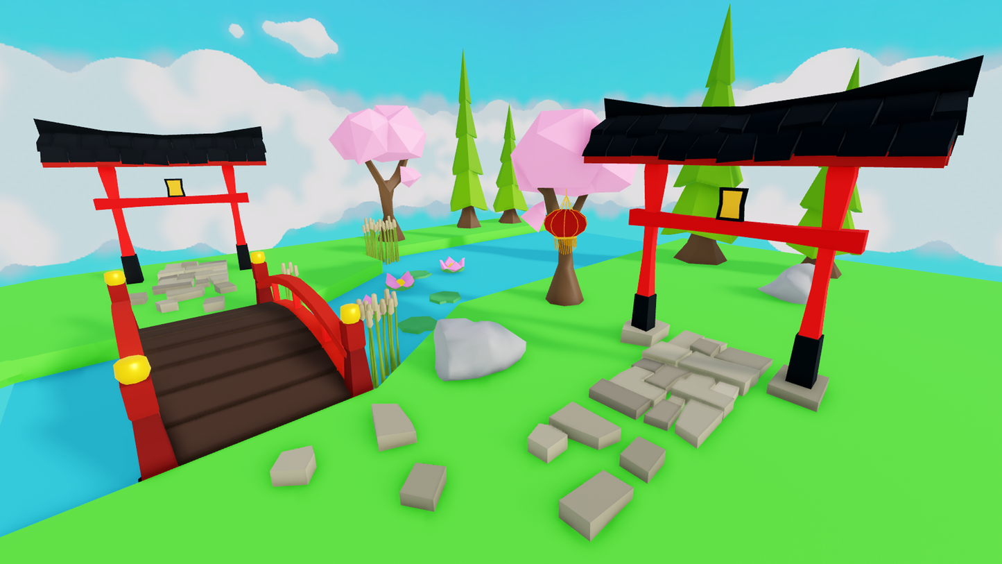 Japan Low Poly Asset Pack